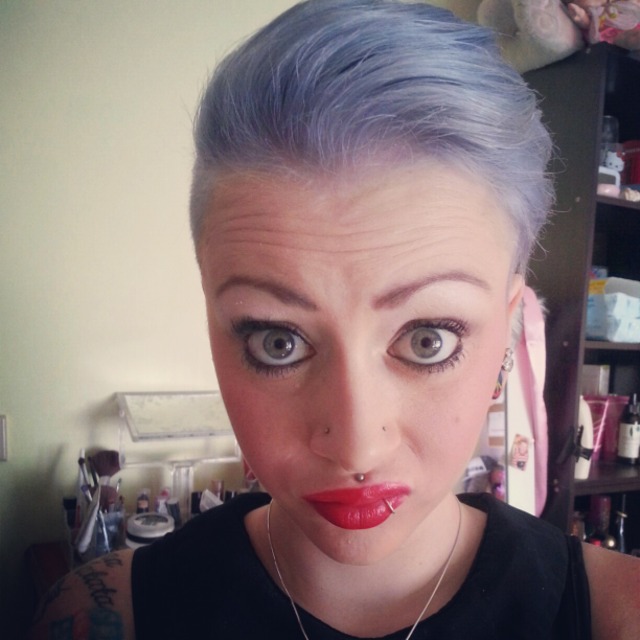 purple overtone