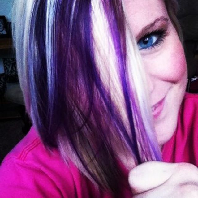 purple peekaboo
