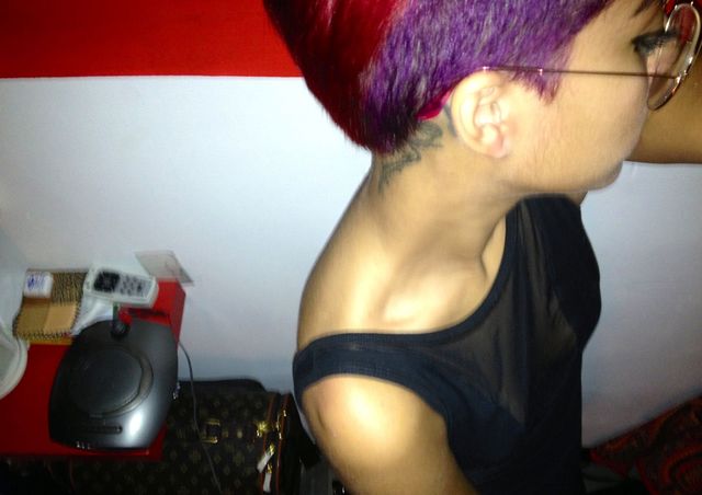 purple