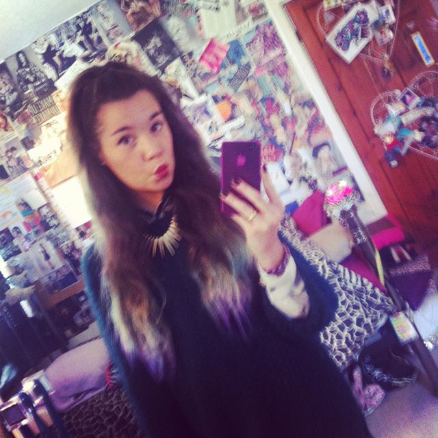 purple