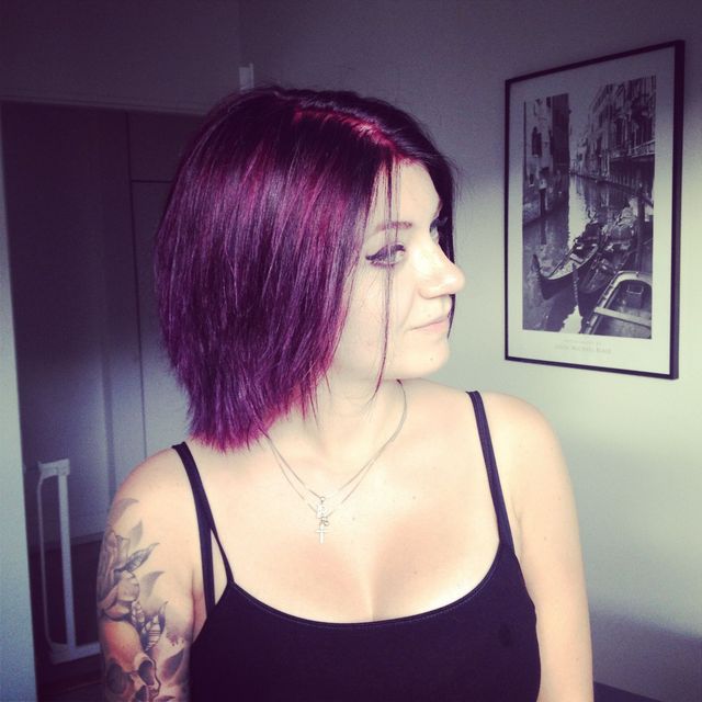 purple