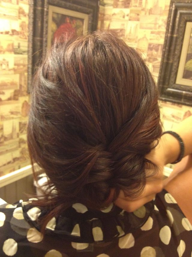 quick fish tail bun