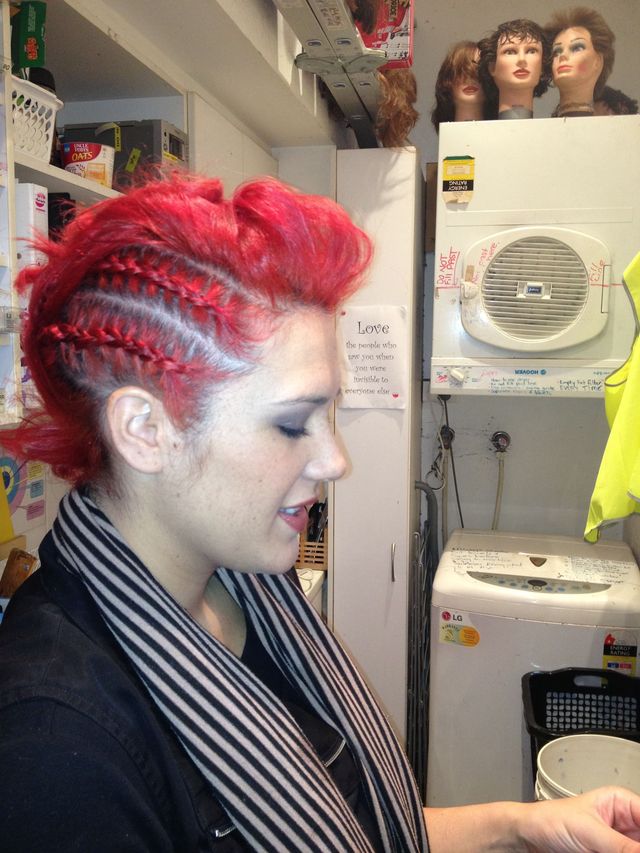 quick morning style for staff