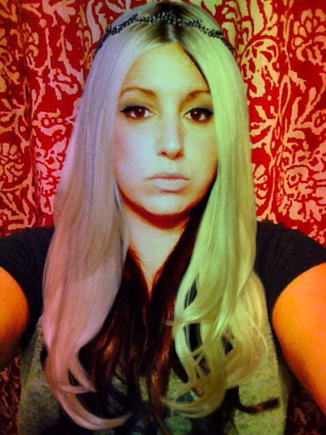 rainbow blonde