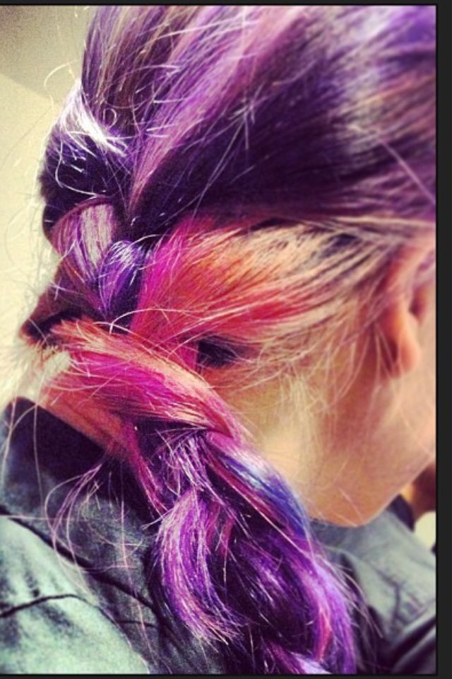 rainbow braid