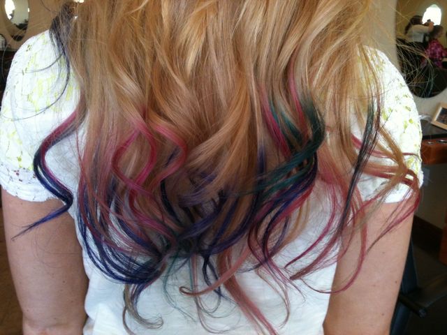 rainbow color