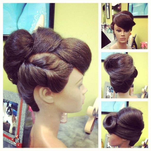 random updo