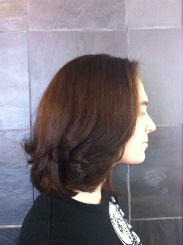 red brown with dark brown tips