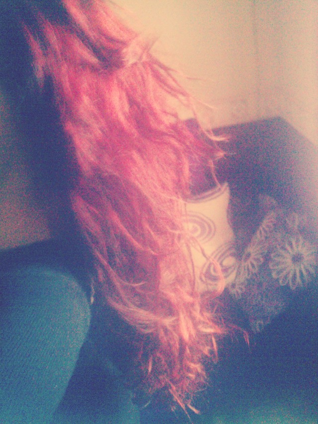 red curls