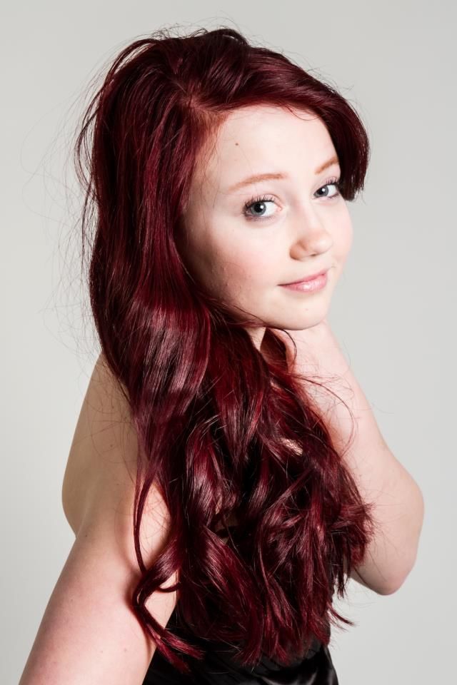 red curls