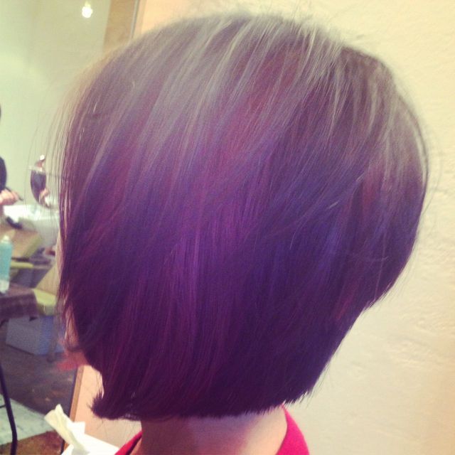red flamboyage bob