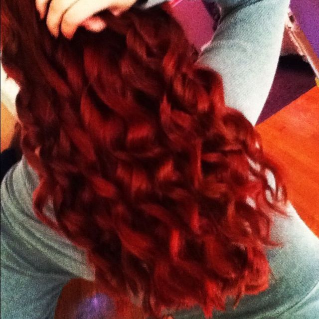 red hair /curls 