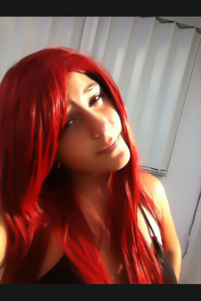 red hair