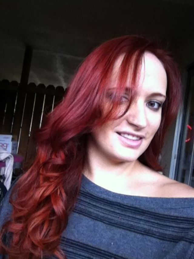 red hair