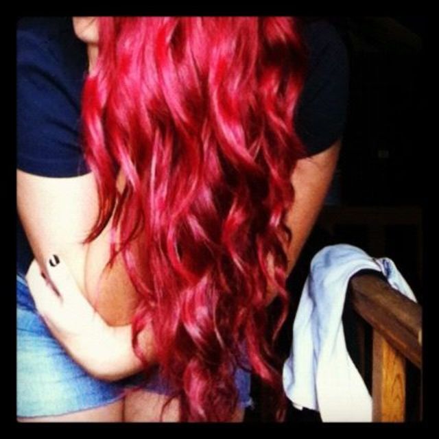 red hair