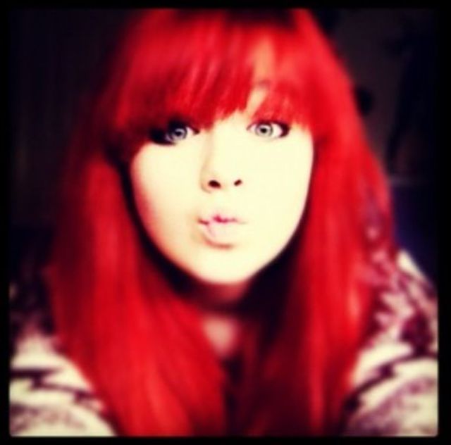 red hair