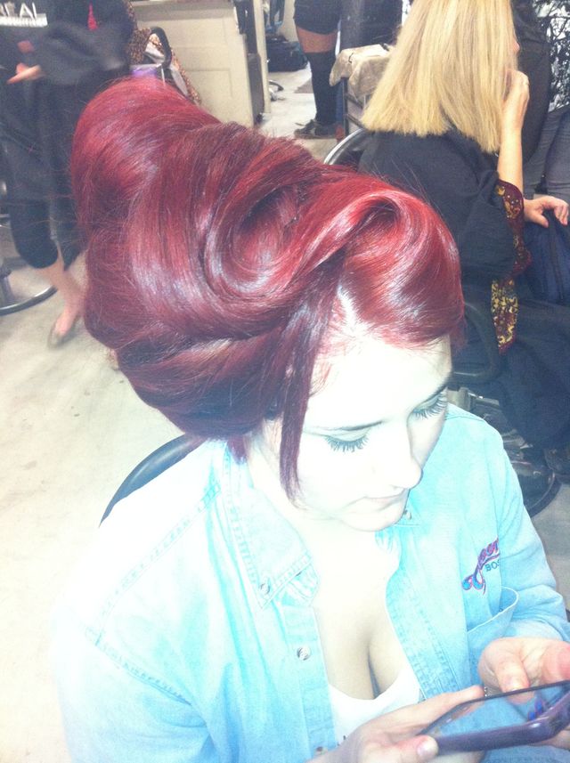 red hair