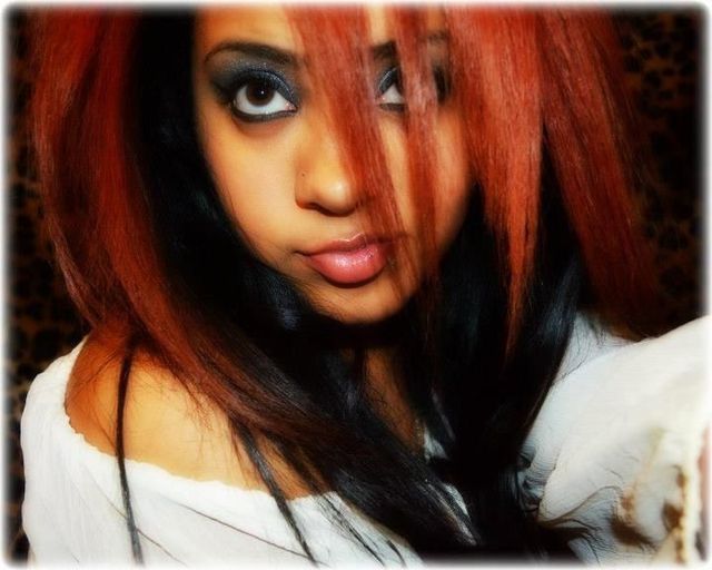 red hair