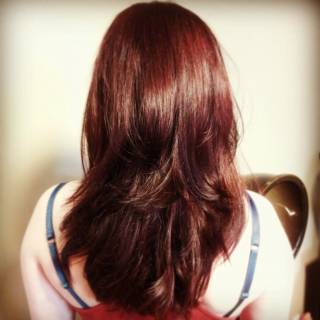 red hair