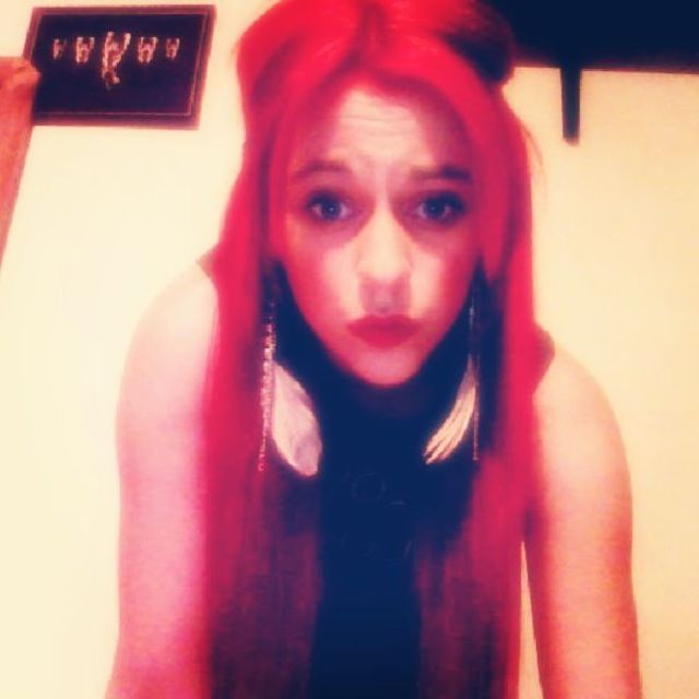 red hair