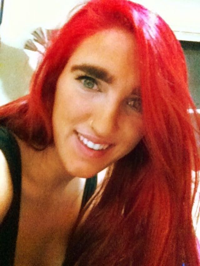 red hair