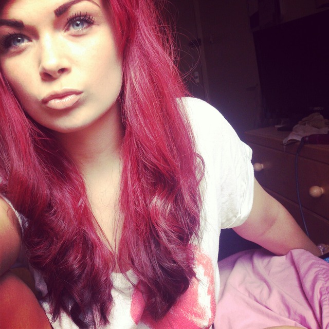 red hair
