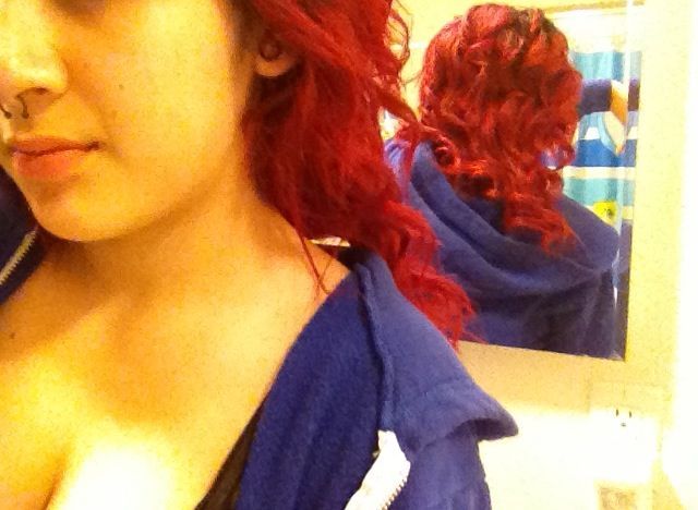 red hair