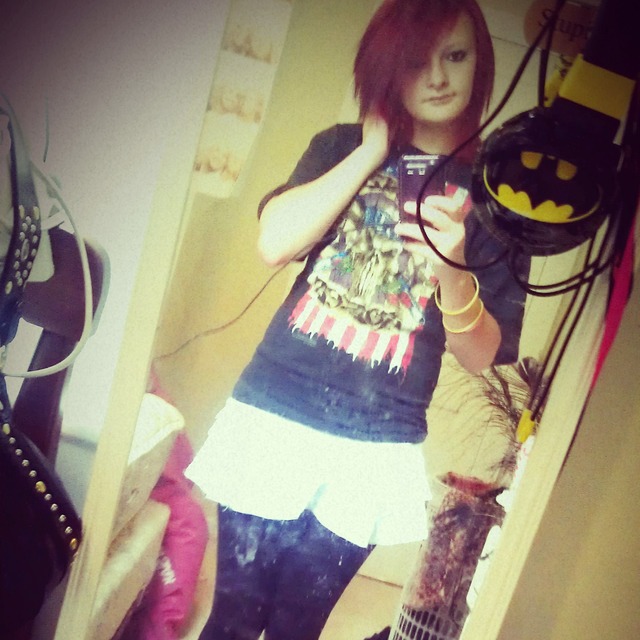 red hair