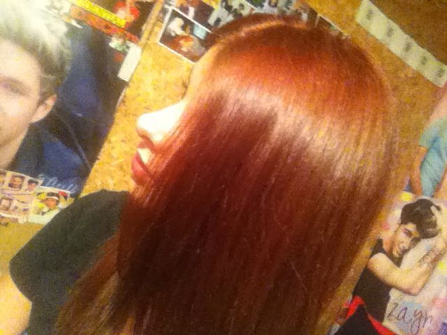 red hair