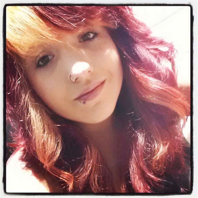 red hair