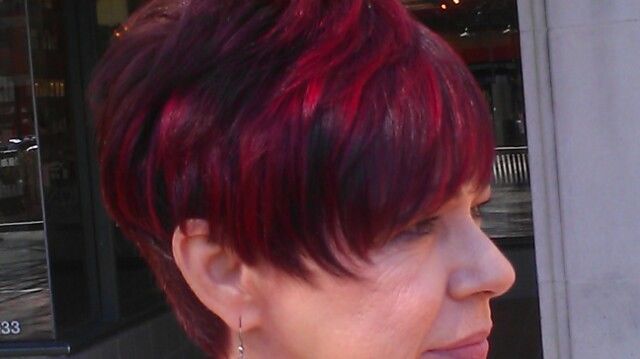 red ombré 