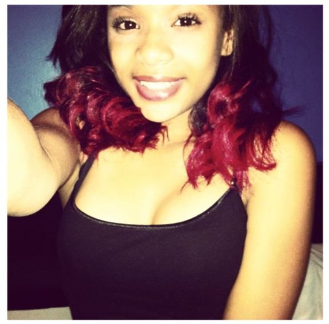 red ombre 