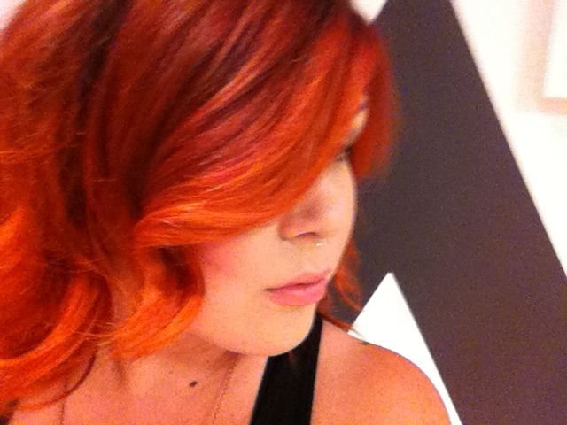 red ombre