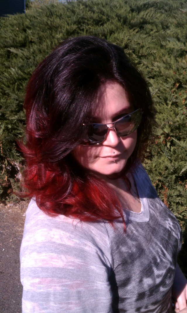 red ombre