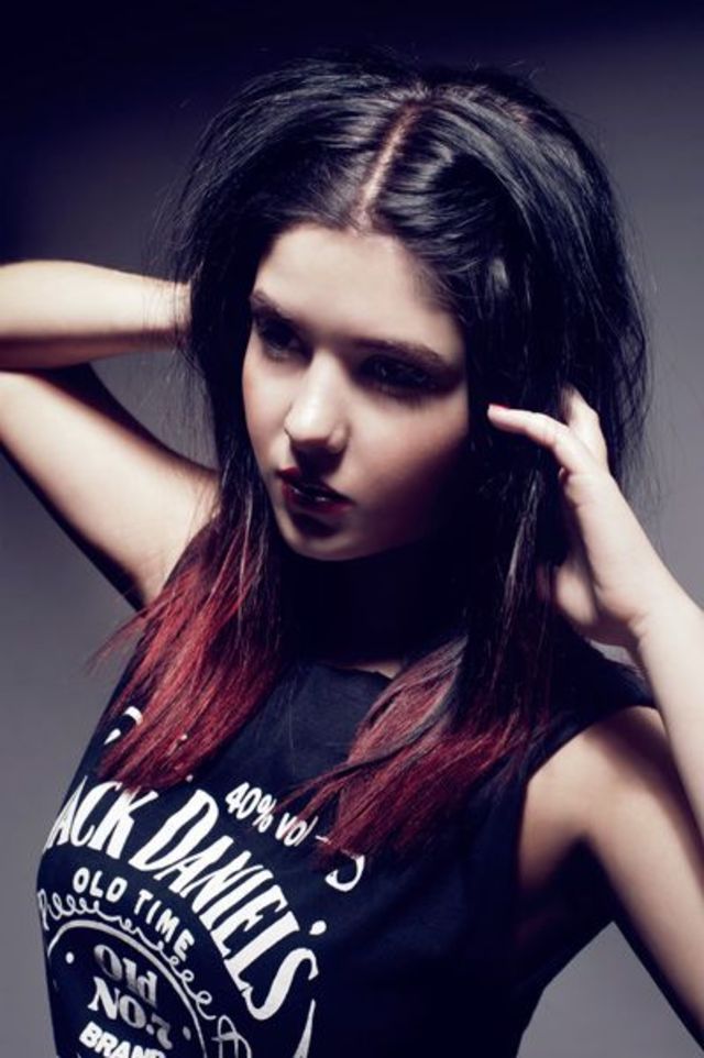 red ombre