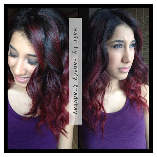 red ombre
