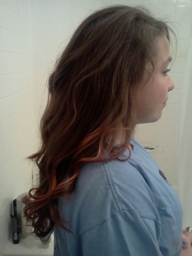 red ombre