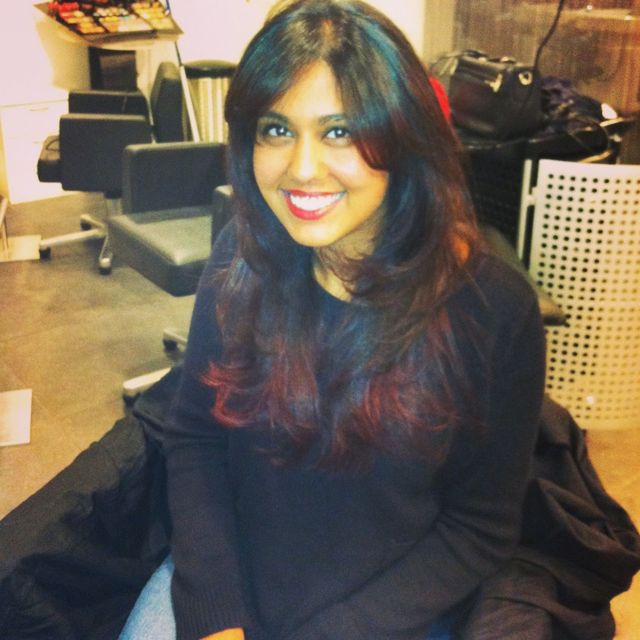 red ombre