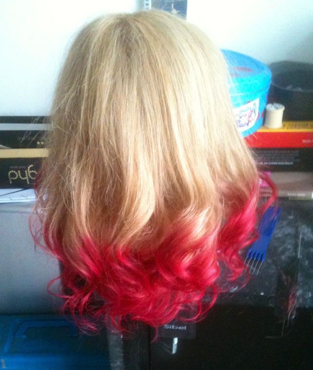 red ombre