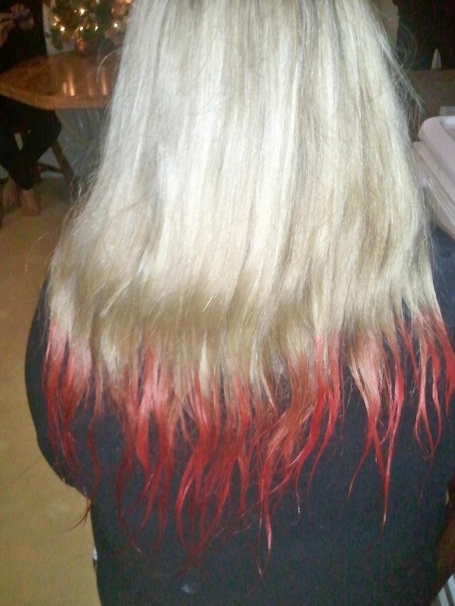 red tips