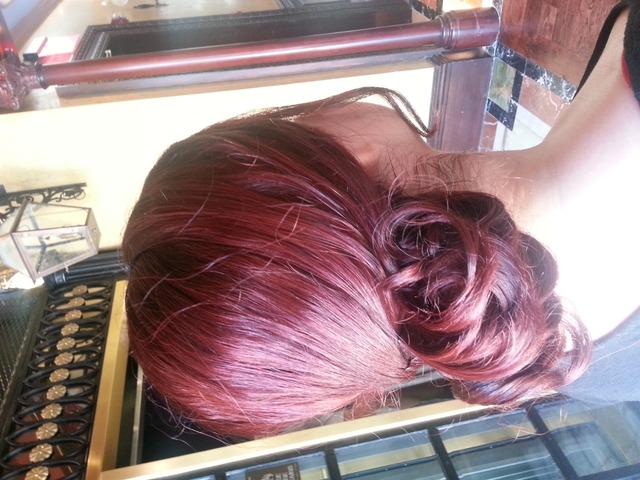 red up do