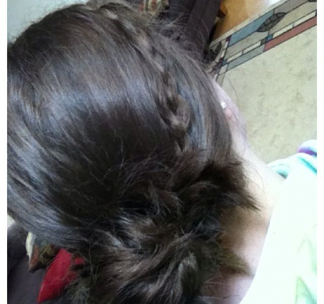 regular braid-> bun