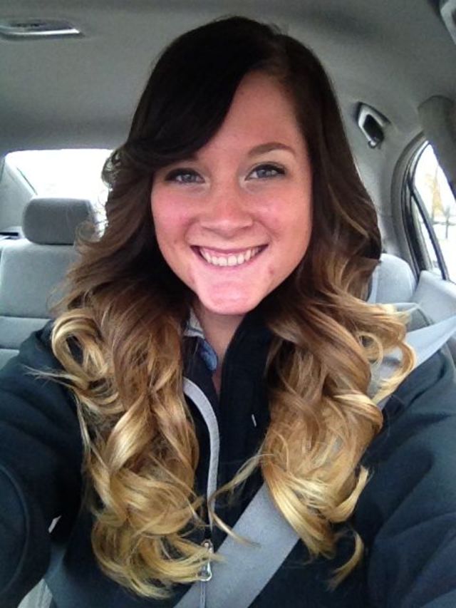 retouched ombre