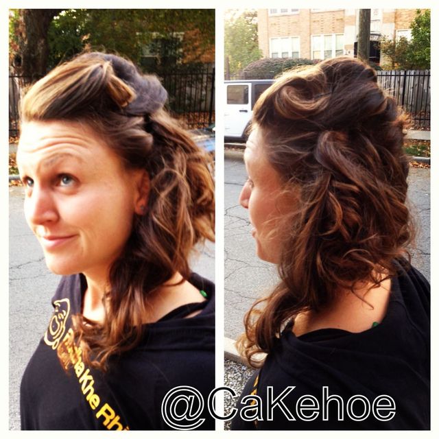 retro pinup hair