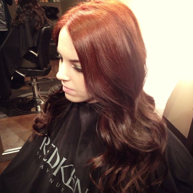 reverse ombré 