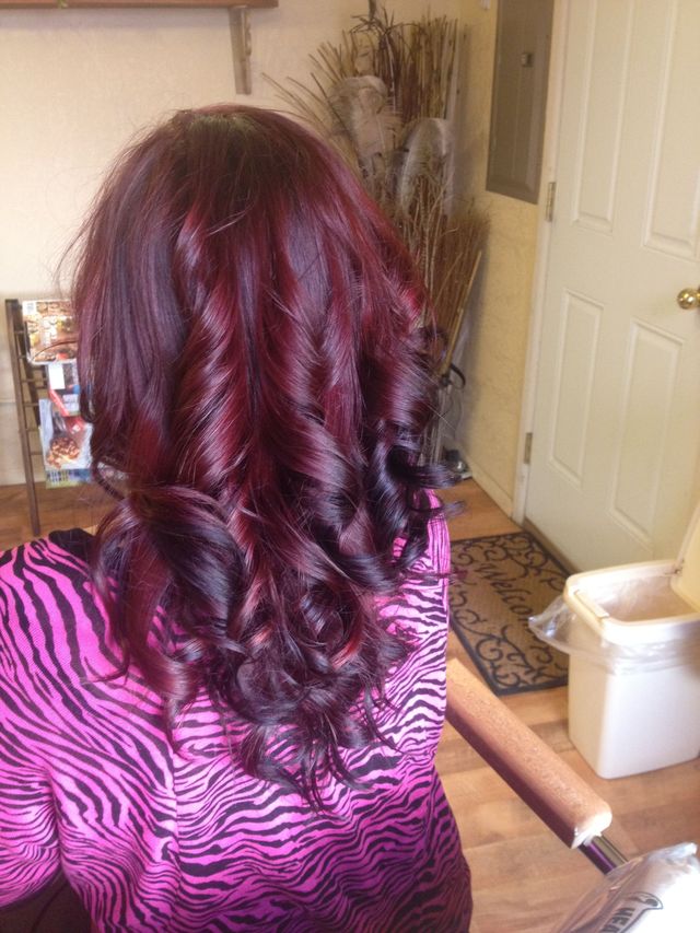 reverse ombré