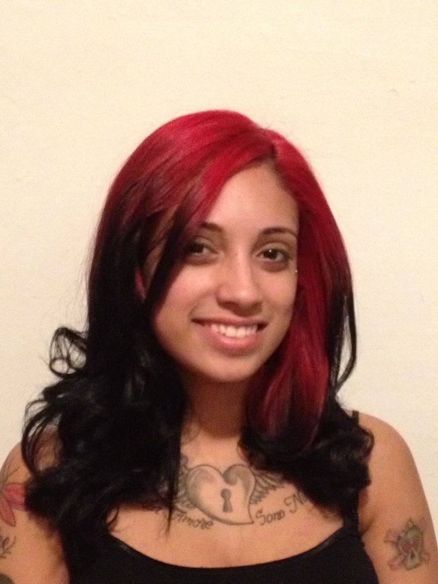 reverse ombre