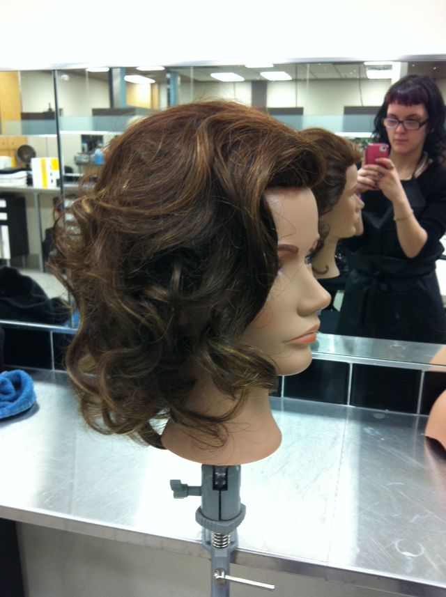 roller set brush out 