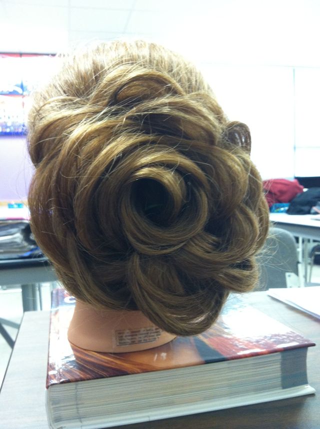 rose updo