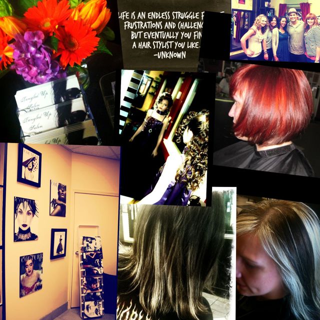 salon collage